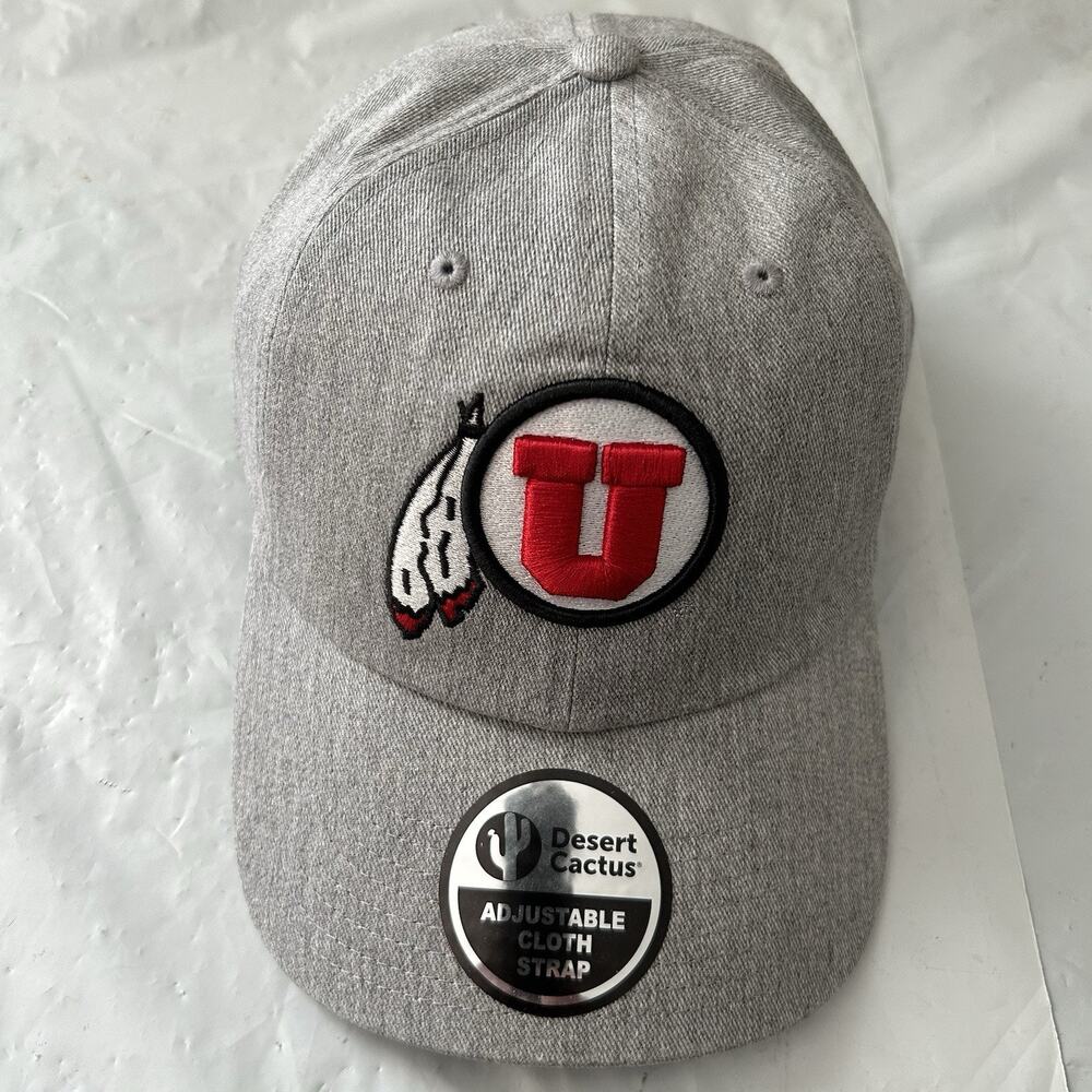 University Of Utah Utes Adjustable Strap Back Cap Hat NCAA Baseball New